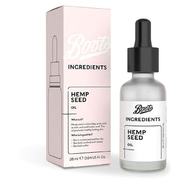 Boots Ingredients Hemp Seed Oil 28ml